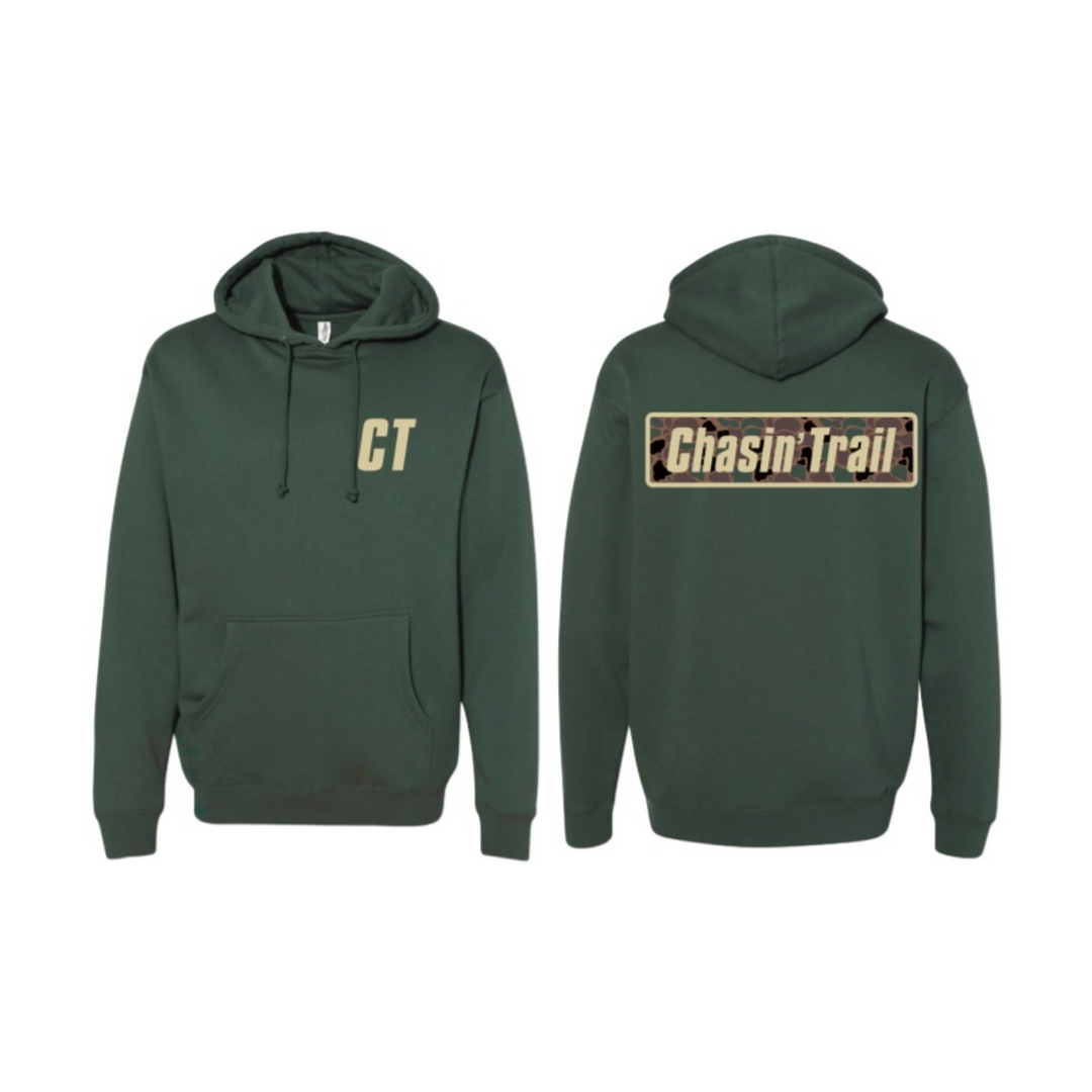 Chasin’ Trail 80’s Camo Hoodie